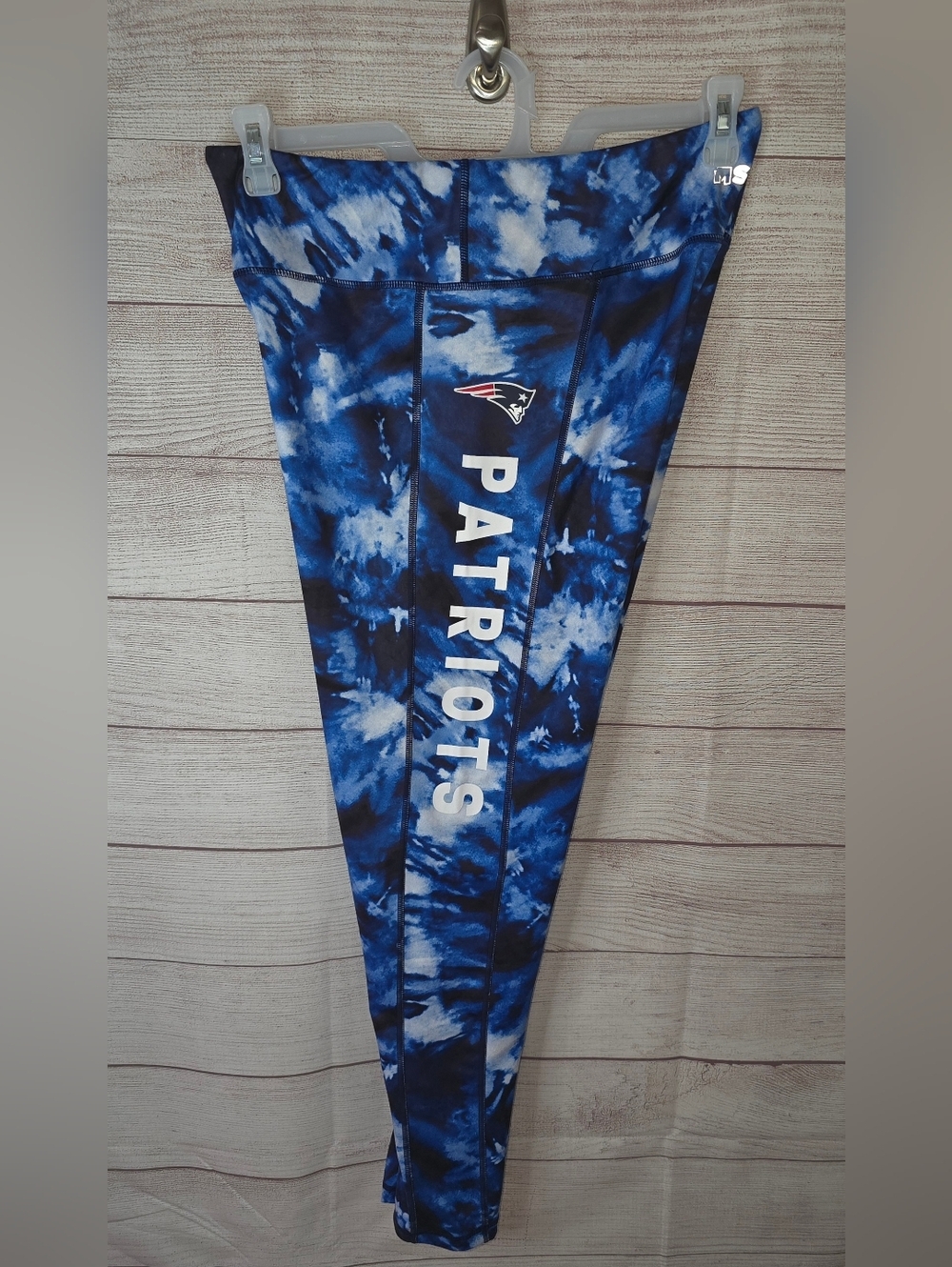 New England Patriots MSX By Michael Strahan Aubrey Tie-Dye Leggings Size XL